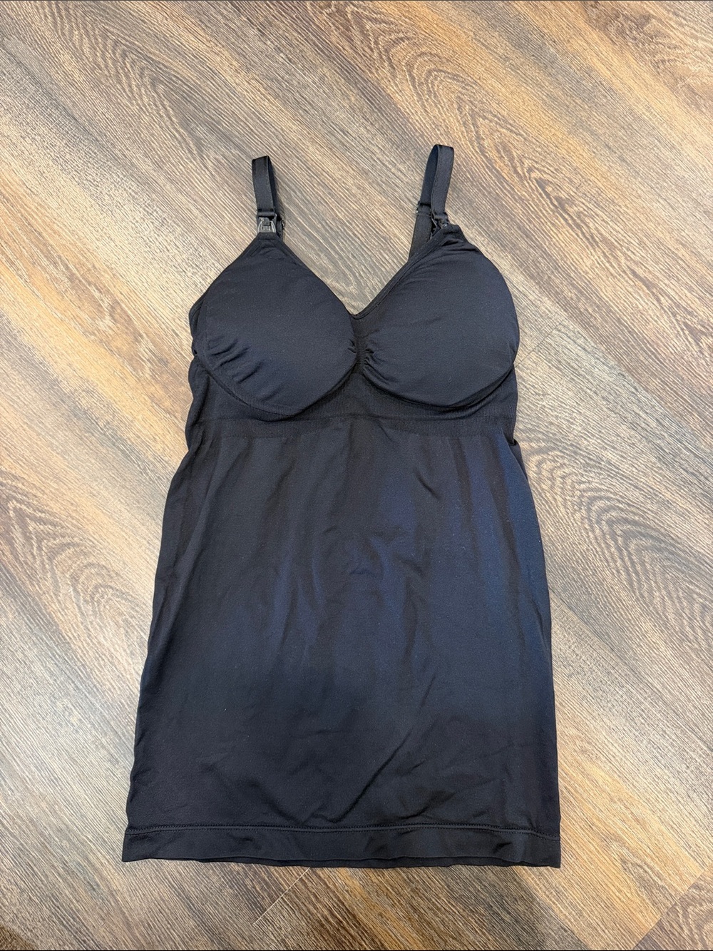Kindred Bravely Black Nursing Cami with Built-In Support